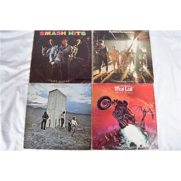 Vinyl - Jimi Hendrix, The Guess Who, Meat Loaf, The Who