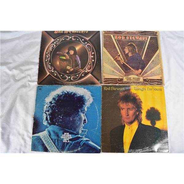Vinyl - Rod Stewart, Dan McCafferty, Bob Dylan