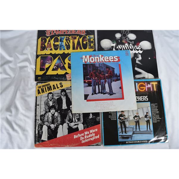 Vinyl - The Searchers, Stampeders, The Monkees, The Animals, The Zombies