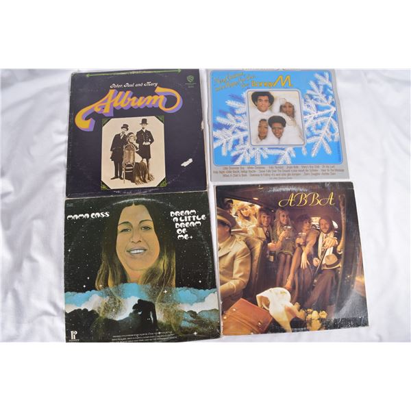 Vinyl - Abba, Boney M, Mama Cass, Peter, Paul and Mary, The Carpenters