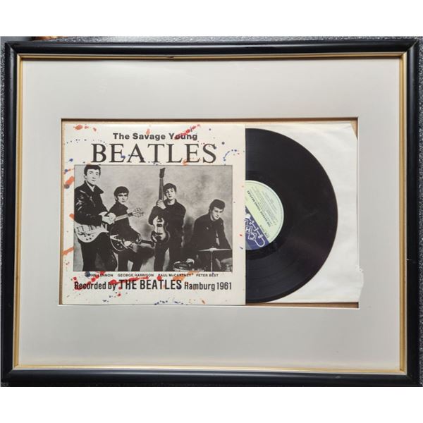 Vinyl - "The Savage Beatles" Sealed & Framed