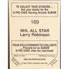 Image 2 : 1981-82 O-PEE-CHEE FOIL - LARRY ROBINSON (HOF)