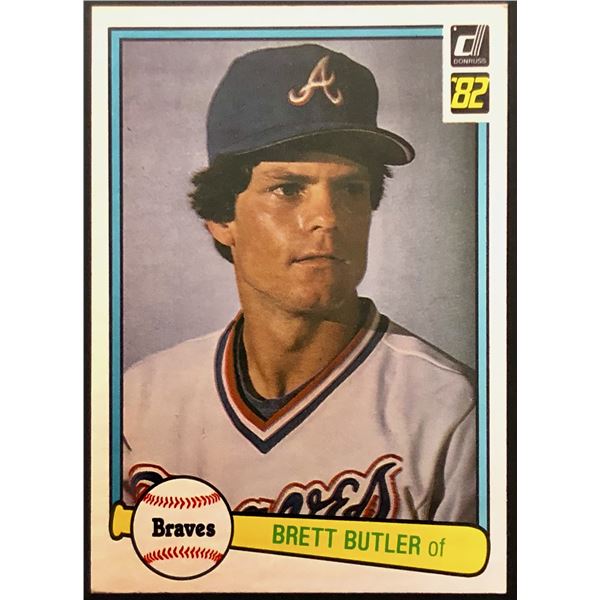 1982 DONRUSS BRETT BUTLER ROOKIE CARD