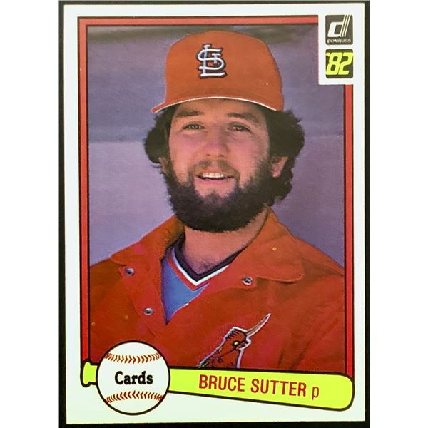 1982 DONRUSS BRUCE SUTTER (HOF)