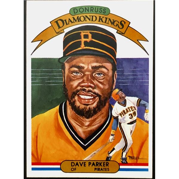 1982 DONRUSS DIAMOND KING DAVE PARKER (HOF)