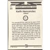 Image 2 : 1982 DONRUSS DIAMOND KING KEITH HERNANDEZ (HOF)