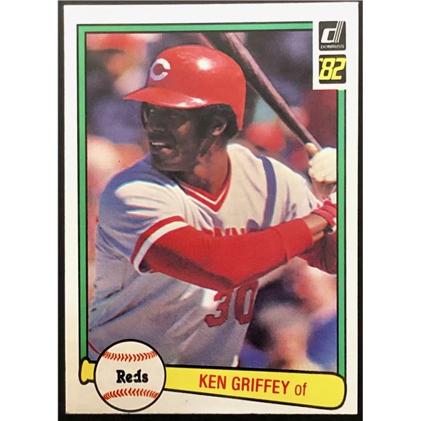 1982 DONRUSS KEN GRIFFEY
