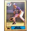 Image 1 : 1987 TOPPS WILLIE UPSHAW