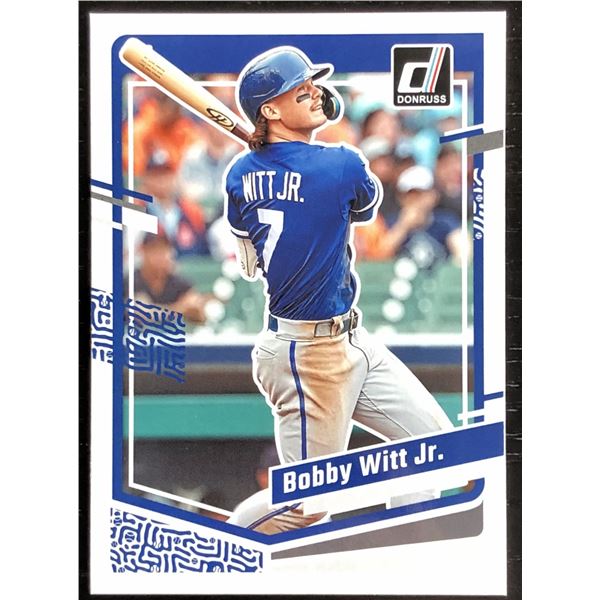 2023 DONRUSS BOBBY WITT JR. ROOKIE CARD
