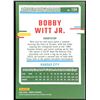 Image 2 : 2023 DONRUSS BOBBY WITT JR. ROOKIE CARD