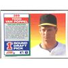 Image 2 : 1991 SCORE TODD VAN POPPEL ROOKIE CARD