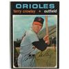 Image 1 : 1971 O-PEE-CHEE TERRY CROWLEY ROOKIE CARD
