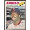Image 1 : 1977 O-PEE-CHEE DON BAYLOR