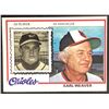 Image 1 : 1978 TOPPS EARL WEAVER (HOF)