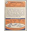 Image 2 : 1974-75 TOPPS DOUG FAVELL