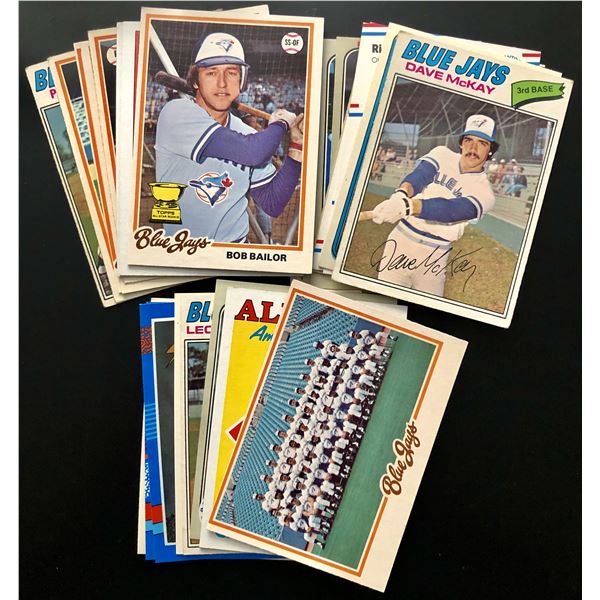 TORONTO BLUE JAYS COLLECTION - 25 CARDS