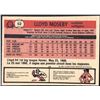 Image 2 : 1981 O-PEE-CHEE LLOYD MOSEBY ROOKIE CARD