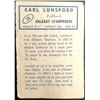 Image 2 : 1962 TOPPS CFL EARL LUNSFORD (HOF)