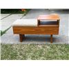 Image 1 : Teak Entry / Storage Bench - Approx: 36.5 x 15 & 20.5"T
