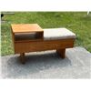 Image 7 : Teak Entry / Storage Bench - Approx: 36.5 x 15 & 20.5"T