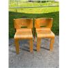 Image 3 : 2 Vintage Bent Ply Bentwood Stacking