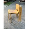 Image 8 : 2 Vintage Bent Ply Bentwood Stacking