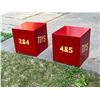 Image 1 : 2 Well Built Toy Storage Boxes - Approx: 15.75" square