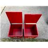 Image 5 : 2 Well Built Toy Storage Boxes - Approx: 15.75" square