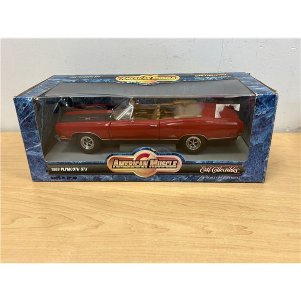 Ertl American Muscle 1969 Plymouth GTX Hemi Convertible 1/18 - see all photos