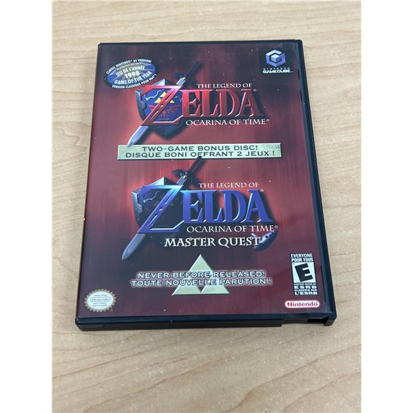 Nintendo Game Cube The Legend of Zelda Ocarina of Time Gamecube - not tested, see photos