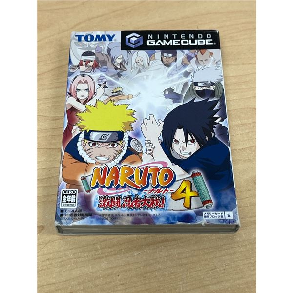 Nintendo Game Cube Naruto 4 Gamecube - not tested, see photos