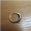 Image 8 : 14K Yellow Gold & red stone (ruby, garnet??) vintage ring.  Marked 14K.  Approx size 5.5