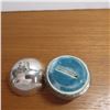 Image 2 : Sterling Silver Ring Box monogrammed with an M