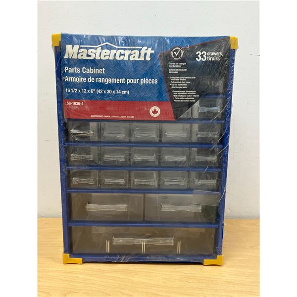 Mastercraft Parts Cabinet / Organizer - see all photos