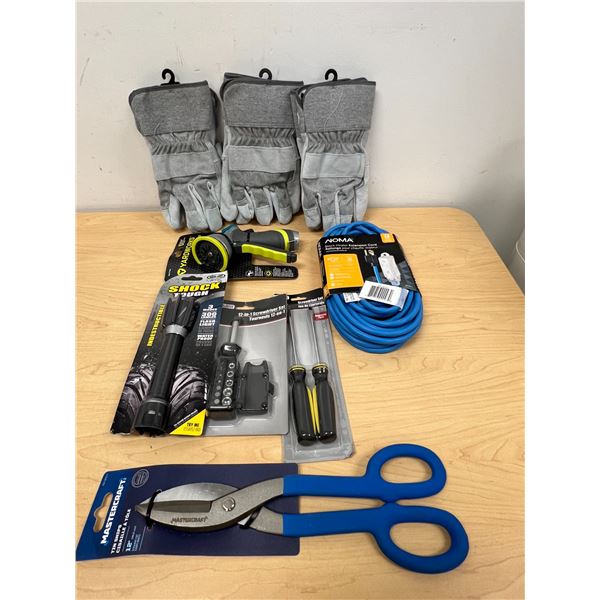 Mixed lot of Tools & Work Gloves - see all photos
