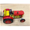 Image 2 : Metal / Tin Zeter 6" Tractor & 6" Trailer with box