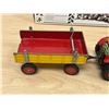 Image 3 : Metal / Tin Zeter 6" Tractor & 6" Trailer with box