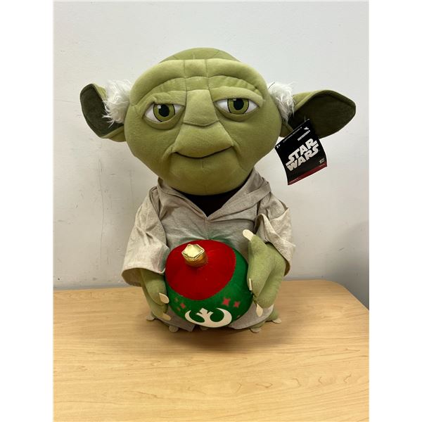 19" Star Wars Yoda Holiday Greeter