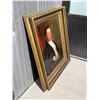Image 6 : Large Original Portrait - Unknown Artist - Frame approx: 42.25x36"
