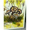 Image 3 : Large Original J. Walker Painting - Approx: 37x37"