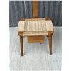 Image 2 : Mid Century Clothes Valet / Stand with Drawer - seat height 13.5"