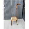 Image 5 : Mid Century Clothes Valet / Stand with Drawer - seat height 13.5"