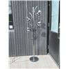 Image 1 : AS IS Chrome Deco Floor Lamp - see all photos, switch is finnicky