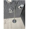 Image 5 : AS IS Chrome Deco Floor Lamp - see all photos, switch is finnicky