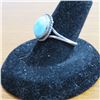 Image 7 : 925 Silver & Turquoise ring and bangle bracelet.  Ring is approx size 6