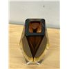 Image 3 : Murano Handmade Art Glass Vase 6.5"T