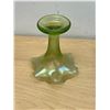 Image 5 : Vintage Ruffled Top Art Glass Vase 5.75"T 5.25"W