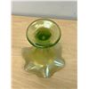 Image 6 : Vintage Ruffled Top Art Glass Vase 5.75"T 5.25"W