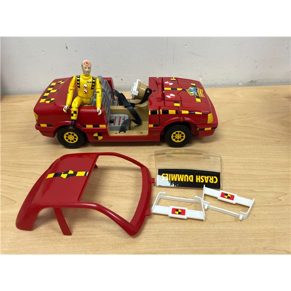 Tyco Crash Test Dummy Car & accessories - see all photos - car 10.5"