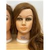 Image 2 : Twins - 2 Mannequin Head Displays 11"T